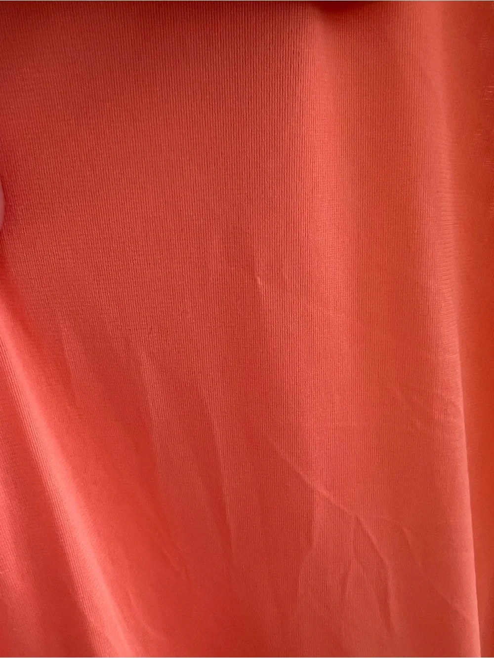 Vintage Vanity Fair Peach/Coral Peignoir Robe/Housecoat with Lace Trim